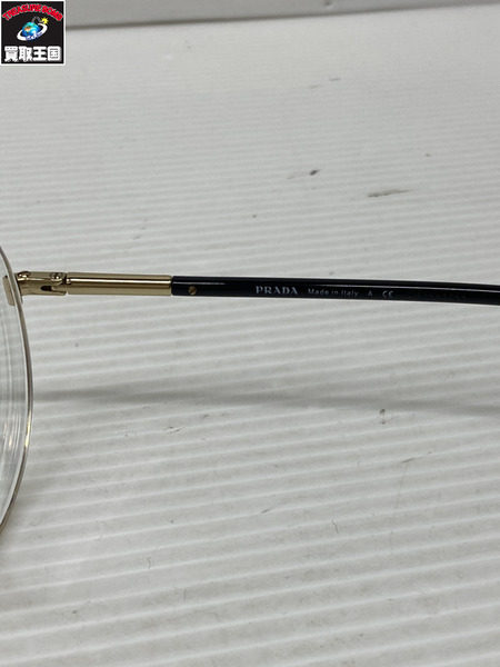 PRADA VPR55W ボストン ラウンドシェイプフレーム 眼鏡