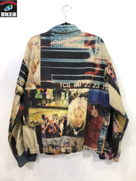 Supreme Patchwork Harrington Jacket M 23AW