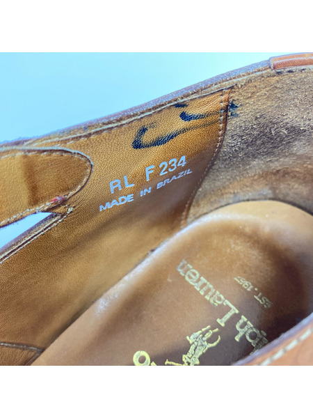 POLO RALPH LAUREN サンダル グルカ 茶 サイズ9 1/2