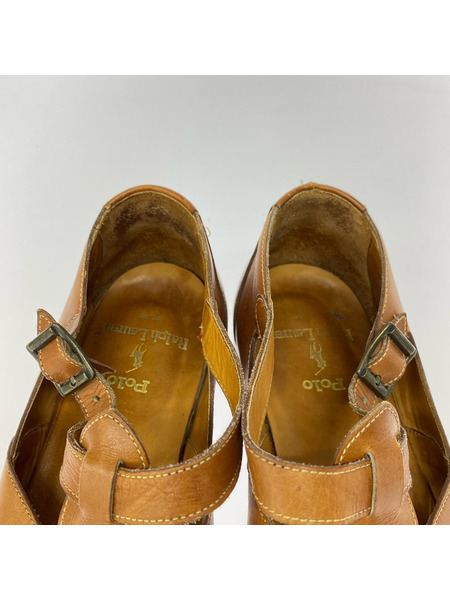 POLO RALPH LAUREN サンダル グルカ 茶 サイズ9 1/2