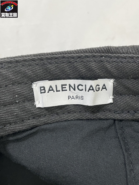 小物  BALENCIAGA 17SS ﾍﾞﾙｸﾛｷｬｯﾌﾟ 黒