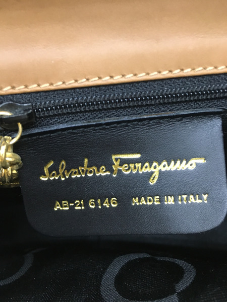 S.Ferragamo ショルダーバッグ/ブラウン[値下]