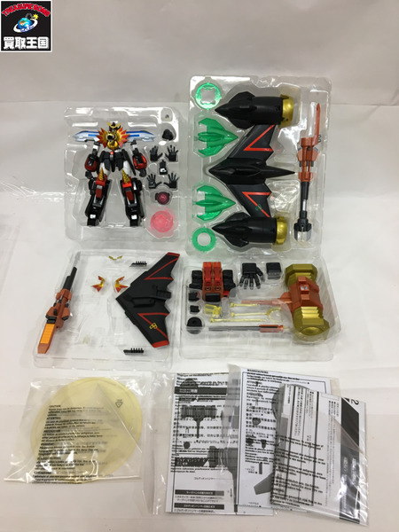 スーパーロボット超合金 ガオガイガー＆勝利の鍵セット1、2 Super Robot Chogokin Gaogaigar & Victory Key Set 1, 2