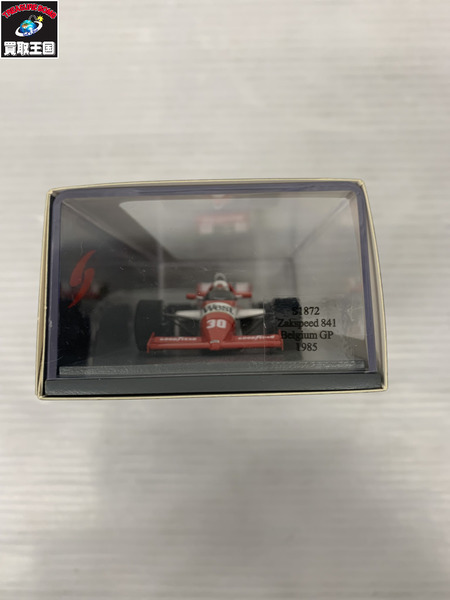 spark 1/43 Zakspeed 841 Belgium GP 1985 