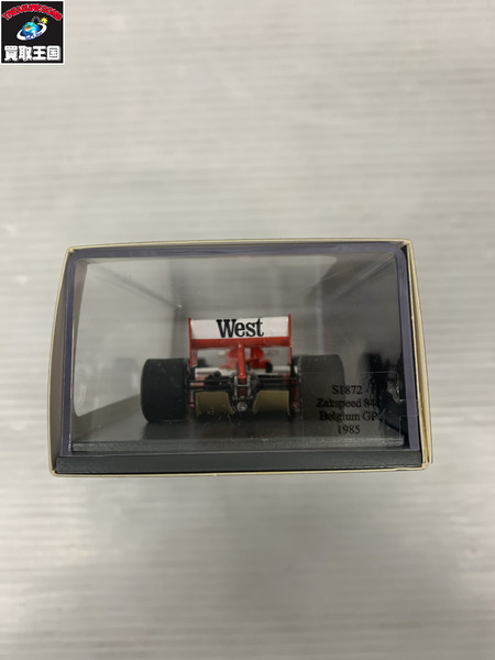 spark 1/43 Zakspeed 841 Belgium GP 1985 