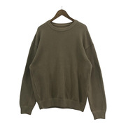 crepuscule 1903-001 moss stitch L/S sweat サイズ1 ベージュ