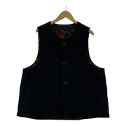 Engineered Garments 18AW OVER VEST JACQUARD COTTON DOUBLE