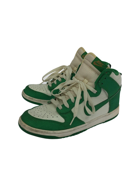 NIKE/DUNK HI LUCKY GREEN/27.5cm/317982-100