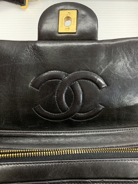 CHANEL ラムレザー マトラッセ ココマーク ショルダーバッグ[値下]