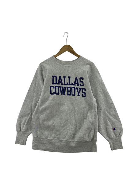 Champion 90s NFL DALLAS COWBOYS POスウェット グレー