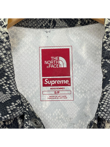 Supreme ジャケット 18SS/Snakeskin Taped Seam Coaches Jacket