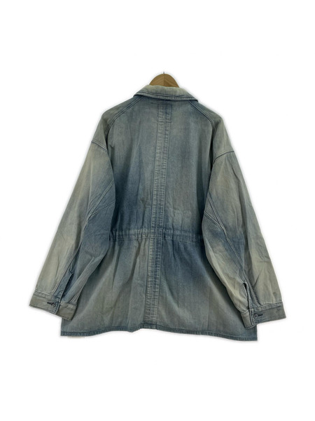 ANCELLM デニムジャケット 24AW AGING DENIM SHIRT JACKET