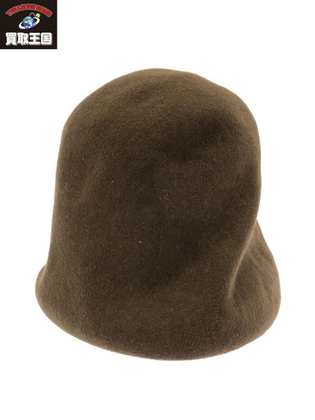 DECHO デコー WOOL FELT HAT ブラウン