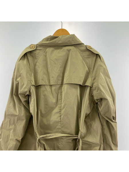JIL SANDER ラフシモンズ期 ポリ100% トレンチコート 44 ベージュ