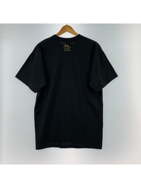 STUSSY 00s FUTURA LABORATORIES S/S TEE 黒　(M)