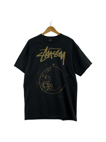 STUSSY 00s FUTURA LABORATORIES S/S TEE 黒　(M)