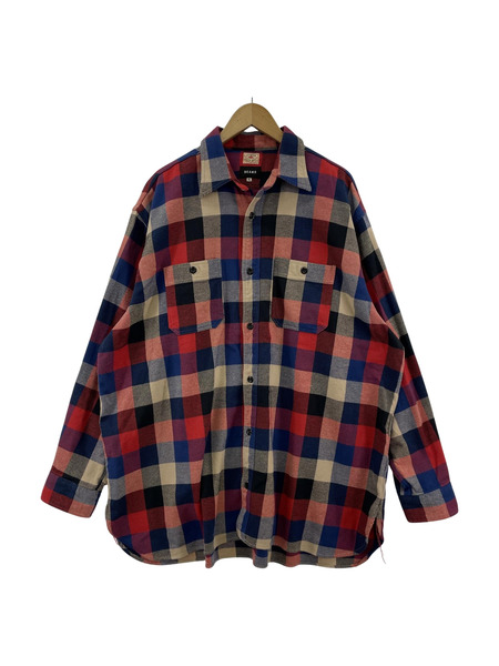 BEAMS×SUGAR CANE 22AW コットンシャツ XL