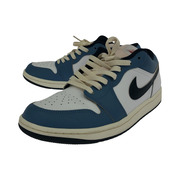 NIKE Air Jordan 1 Low White/Aegean Storm (26.5)