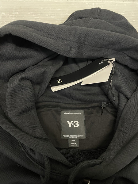 Y-3 26SS U BT GFX HOODIE BLACK POパーカー M ブラック