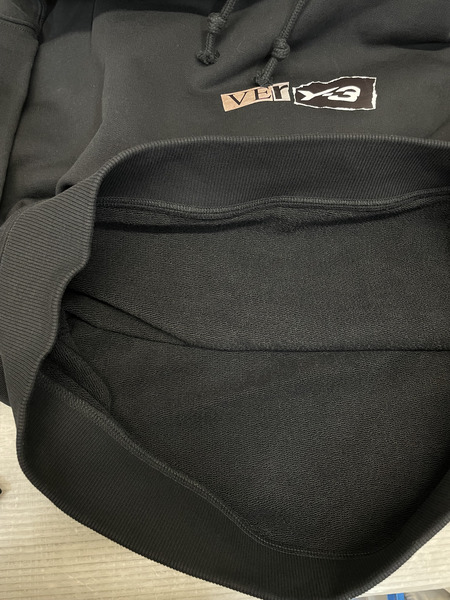Y-3 26SS U BT GFX HOODIE BLACK POパーカー M ブラック
