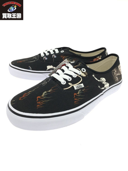 WACKO MARIA×VANS AUTHNTIC V44CF 天国東京 お化け図 BLK 27.5[値下]