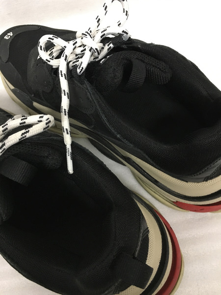 BALENCIAGA TRIPLE S サイズ43 黒