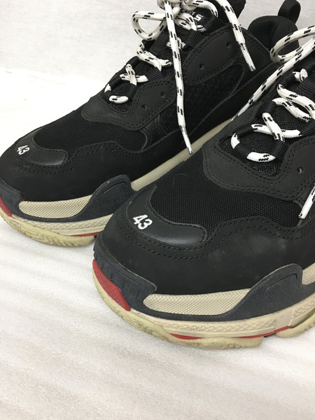 BALENCIAGA TRIPLE S サイズ43 黒[値下]