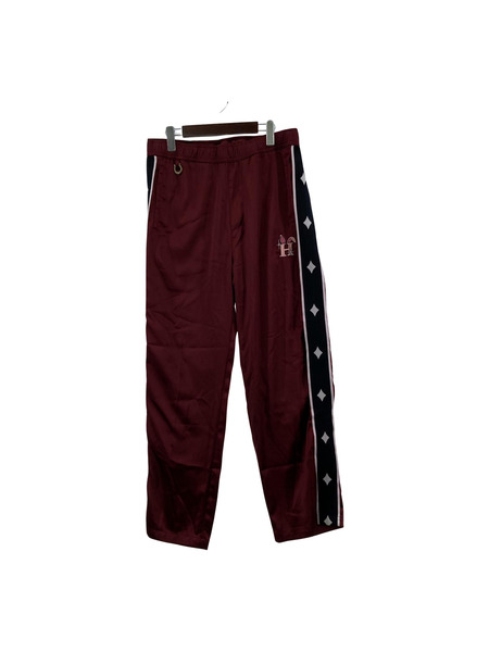 HUF FREDDIE GIBBS SATIN TRACK PANT (L) エンジ[値下]