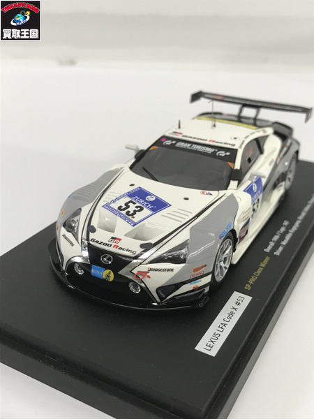 1/43 EBBRO LEXUS LFA CODE X  #53 GAZOO RACING 2015