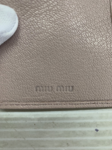 コンパクトウォレット MIUMIU 財布