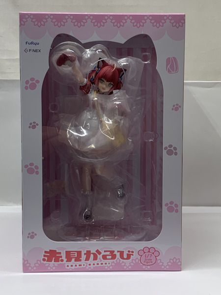 F:NEX 赤見かるび 1/7 スケールフィギュア 未開封 VTuber バーチャルYouTuber プロゲーマー CrazyRaccoon