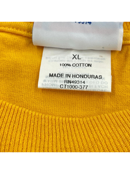 KITH VINTAGE Champion カレッジプリントTee XL マスタード