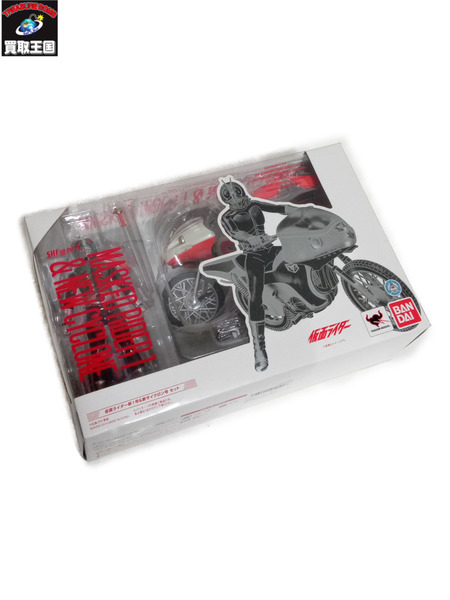 S.H.Figuarts 仮面ライダー新1号＆新サイクロン号セット｜商品番号