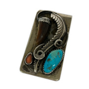 OLD・VINTAGE ソノ他 ナバホ族 マネークリップ