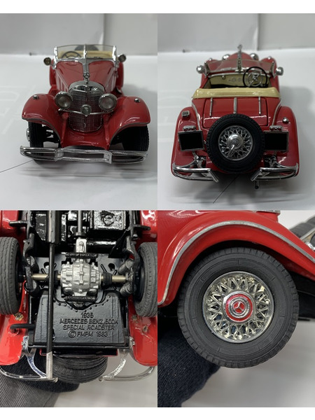 1/24 フランクリンミント 1935 メルセデスベンツ500K スペシャルロードスター 本体のみ 