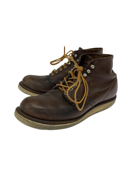 RED WING/9111 6inch PLAIN TOE/27.5cm/BRN