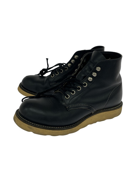 RED WING 8165 プレーントゥ IRISH SETTER US 5D BLACK