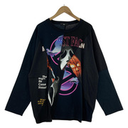 ink 再構築 LSカットソー 黒