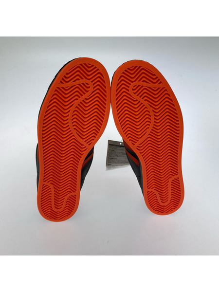 adidas スニーカー SUPERSTAR LACELESS/26.5cm/BLK/ORG