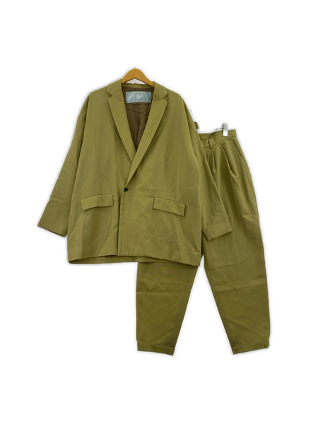 テーラードジャケット・ブレザー Dulacarma ヨソイキセットアップ イエロー (1)