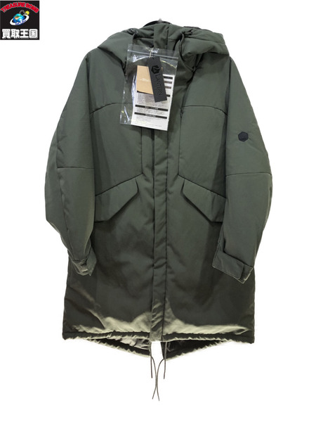 LANTERN HEATING HOODED COAT/2/カーキ/ﾊﾞｯﾃﾘｰ付き/ランタン