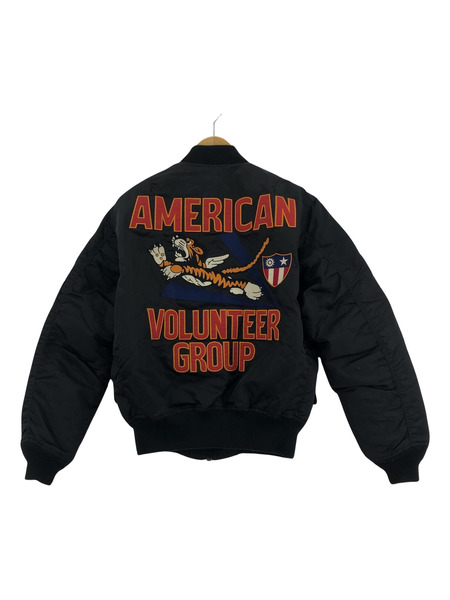 AVIREX/新品メンズM/MA-1フライトジャケット/AMERICAN VOLUNTEER GROUP 