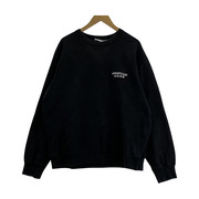 BLACK EYE PATCH×APHRODITE GANG AGH CREW SWEAT 刺繍スウェット L