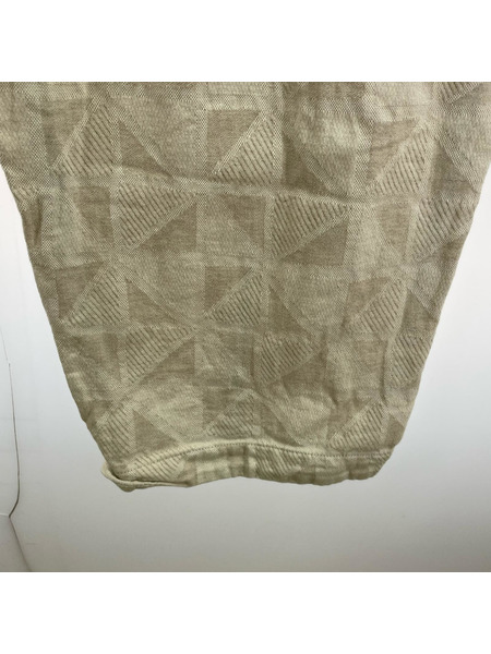 tumugu ソノ他 コットンリネン ジャガードサロペット