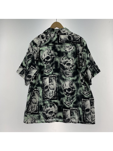 WACKO MARIA×56 TATTOO STUDIO 22SS S/S HAWAIIAN SHIRT (L)