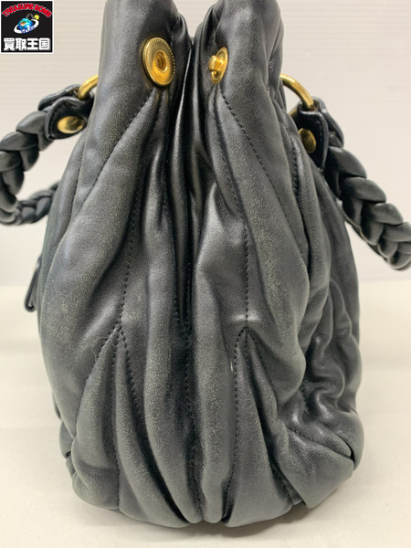 ハンドバッグ miu miu ハンドバッグ 黒