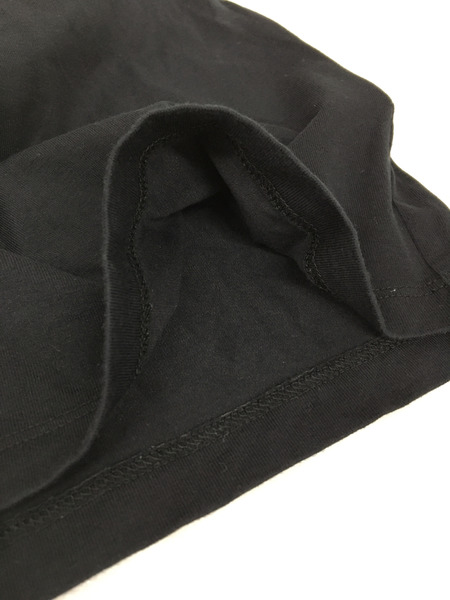 PRADA　ラバーロゴカットソー BLK (S)