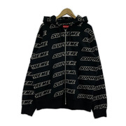 Supreme パーカー(ジップアップ) 18ss repeat zip up hooded M