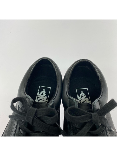 VANS スニーカー OLD SKOOL LEATHER 黒 (27.5)