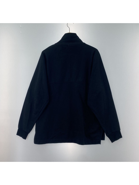 Kaptain Sunshine HIGH GAUGE FLEECE HAIFZIP PULLOVER BLK 38